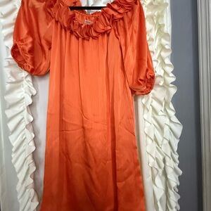 Trina Turk Vibrant Orange Dress